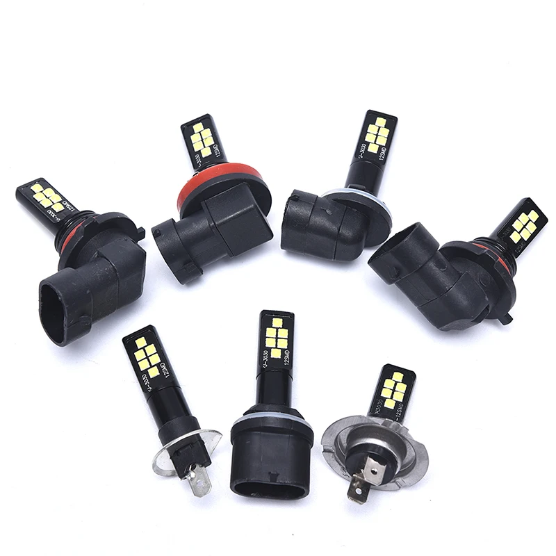 

1 шт., Автомобильные светодиодные противотуманные фары, лампы для передсветильник фар, 6500K, Автомобильные противотуманные фары, светодиодны...