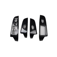 for honda civic 8th 06 09 rhd right hand drive imitation carbon fiber interior decoration accessories gear paster car stickers
