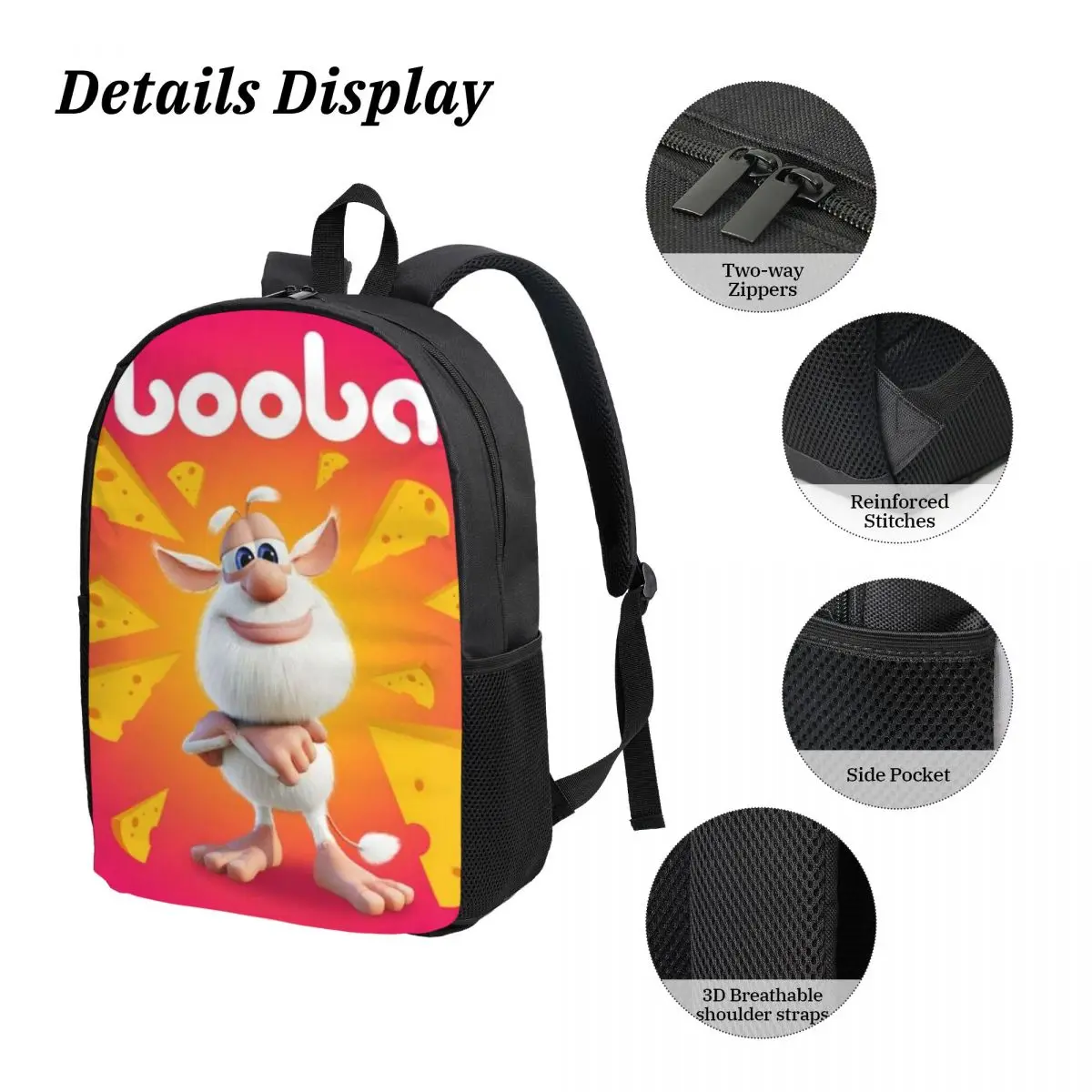 Новая мода Fivebo анимация водонепроницаемый рюкзак модный для женщин мужчин