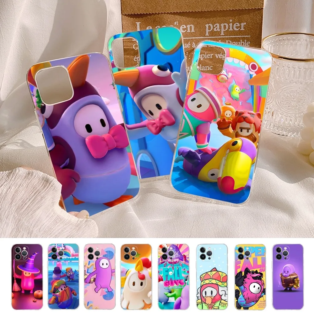 

Fall G-Guys Game Phone Case For IPhone 15 14 11 12 13 Mini Pro XS Max Cover 6 7 8 Plus X XR SE 2020 Funda Shell