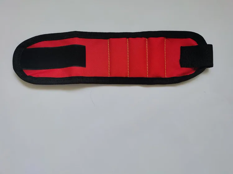 

Магнитный ремешок для поддержки запястья с сильными магнитами для удержания винтов, браслет для ногтей, опорный патрон для ремня, спортивная магнитная сумка для инструментов