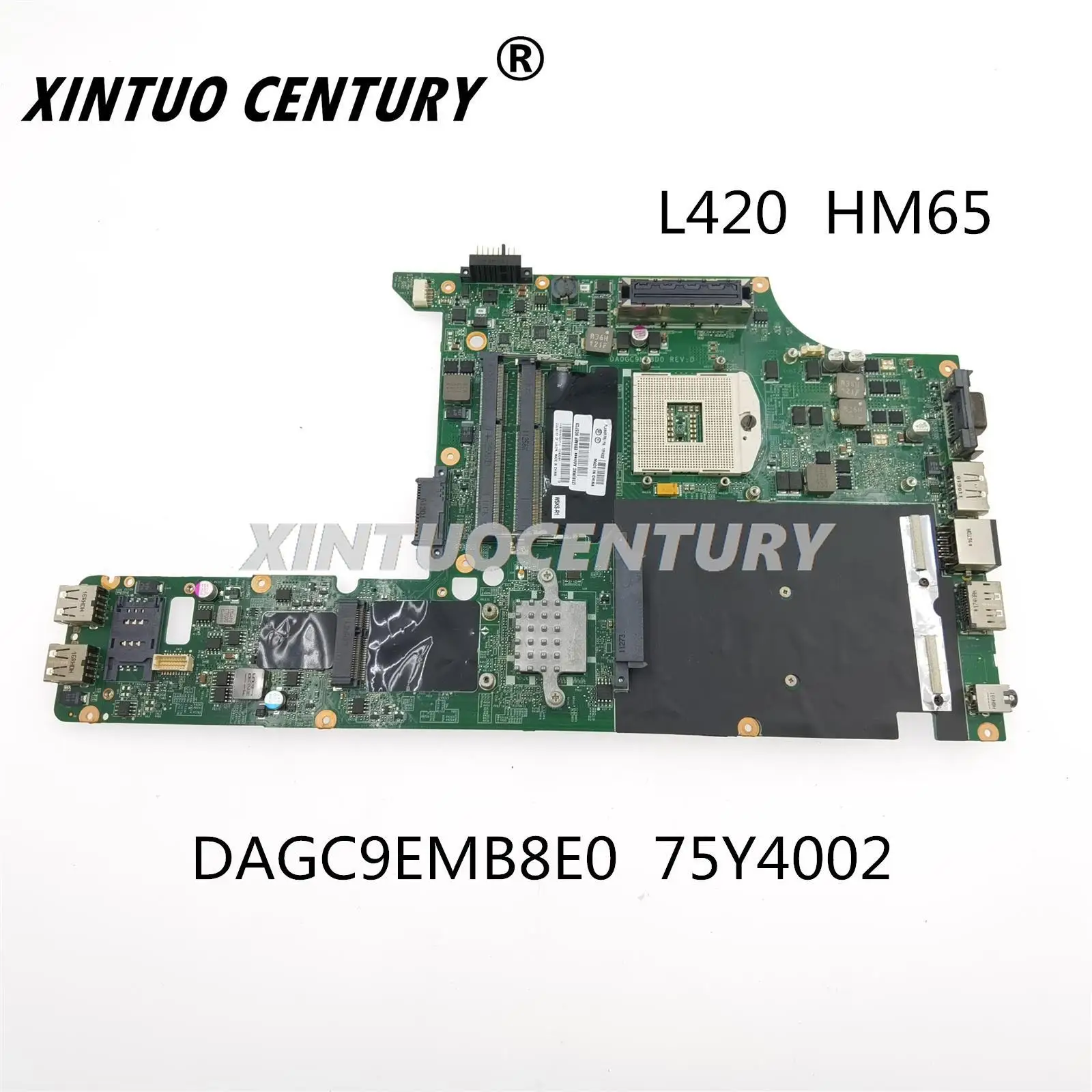 

For Lenovo L412 portátil placa-mãe 75Y4002 DAGC9EMB8E0 DDR3 totalmente testado