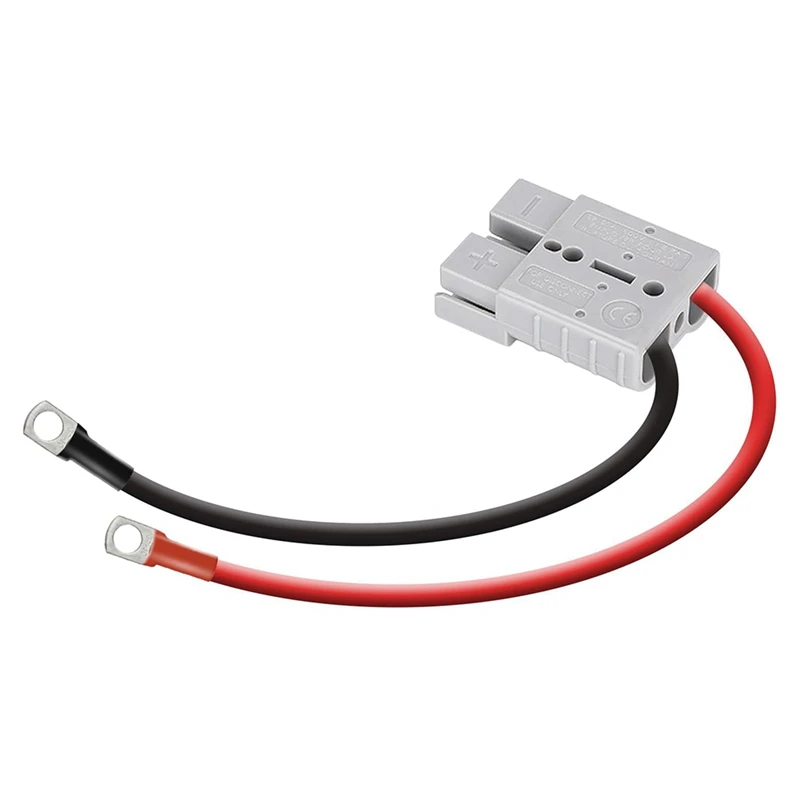 Андерсон коннектор 50A комплект штекер 8 guage 30 см Аккумуляторные кабели