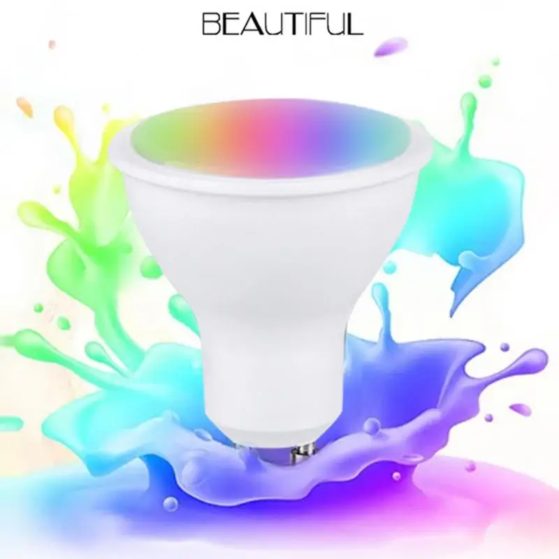 

GU10 LED Spotlight B22/E27 Bulb Remote Control Dimmable RGB White/Warm LED Bulb Spot Light Cup Lamp 10W/15W Home/KTV/Bar Lightin