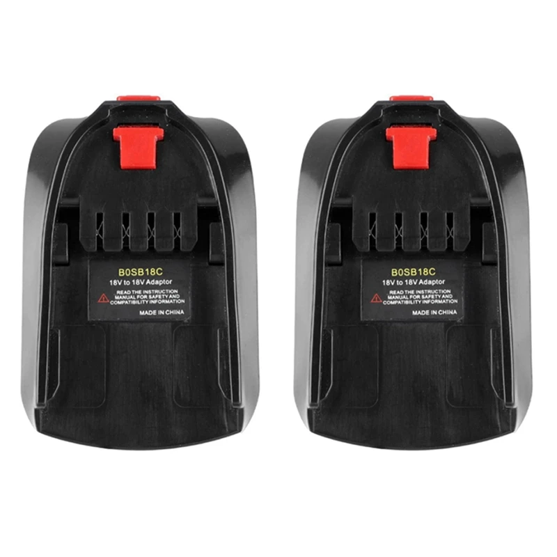 

RISE-2X Adapter Converter BOSB18C Use For 18V Li-Ion Battery BAT618 On Home Lithium Electrical Power Tool
