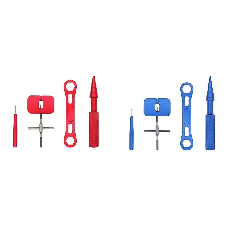 

Reel Repair Tool Kit For Fishing Reel Maintenance Spool Disassembling Wrench Red