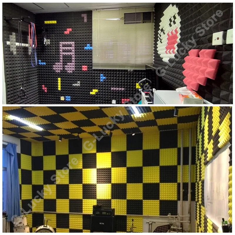 Студийные акустические пенные огнестойкие звукоизоляционные стеновые панели 24