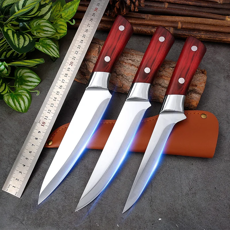 

Handmade Forged Stainless Steel Knife for Meat Bone Fish Fruit Vegetables Kitchen Boning Chef Knife Outdoor Hunting Cleaver