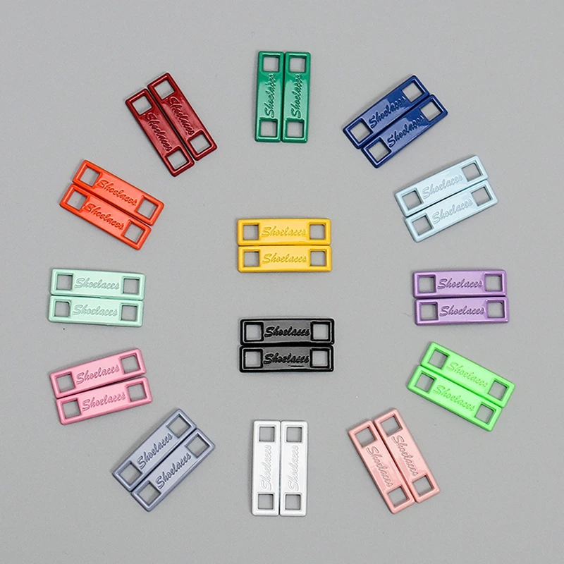 

DIY Shoelaces buckle Shoes Decorations Sneaker Kits Metal Lace Buckle Stylish and suitable for all kinds of flat Round shoelace