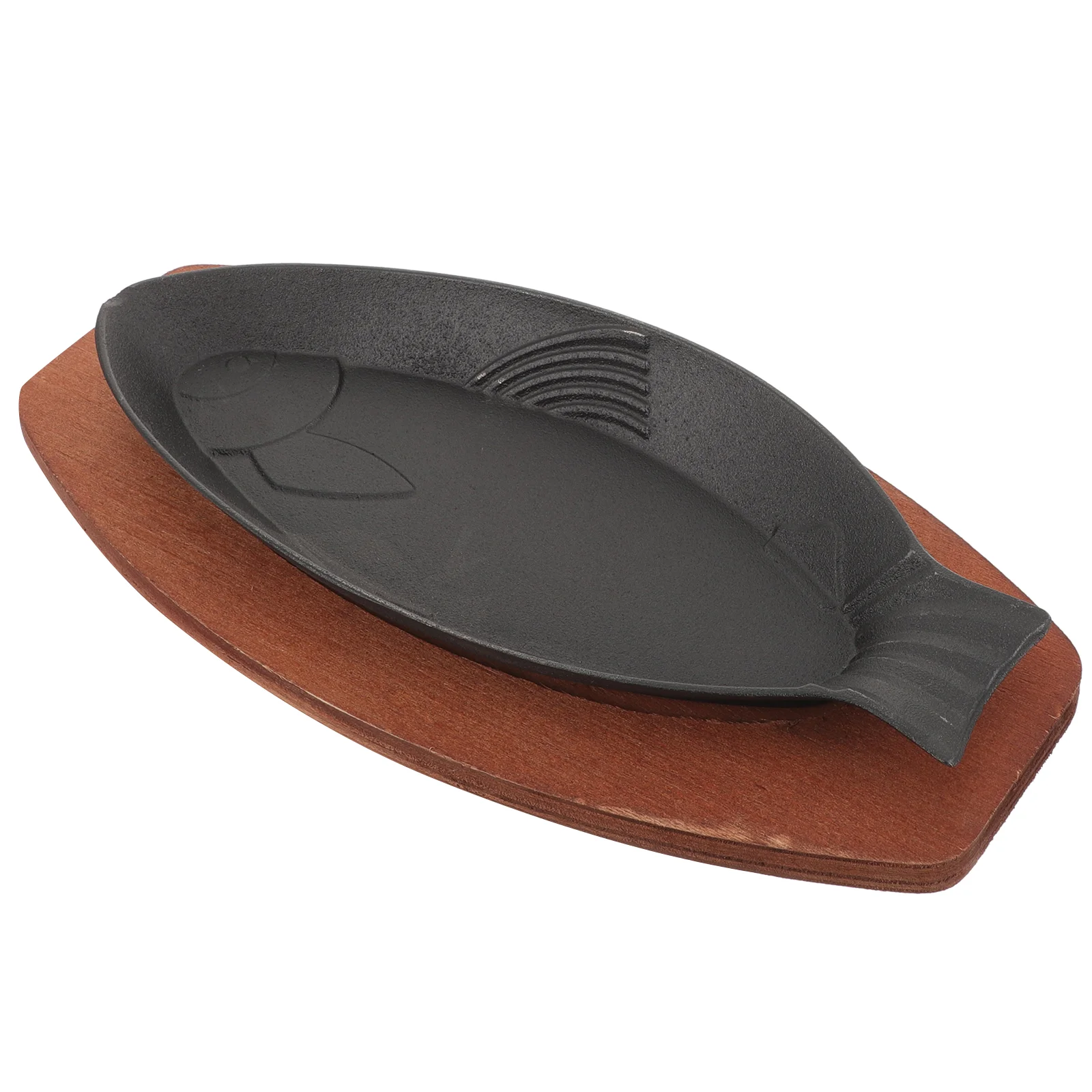 

Cooking Pot Non-stick Grilling Pan Frying Barbecue Serving Tray Roasting Practical