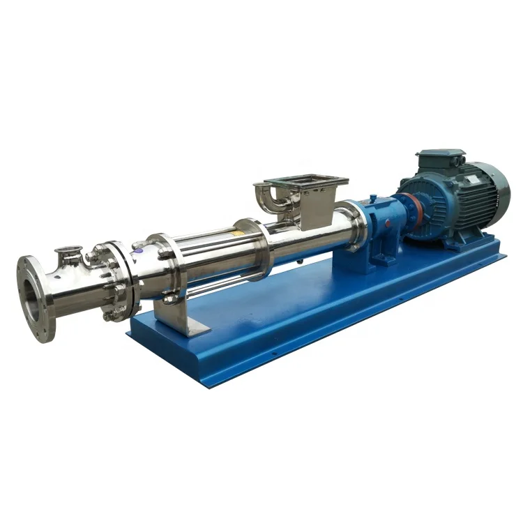 

stainless steel sanitary concrete helical single price mini screw pump
