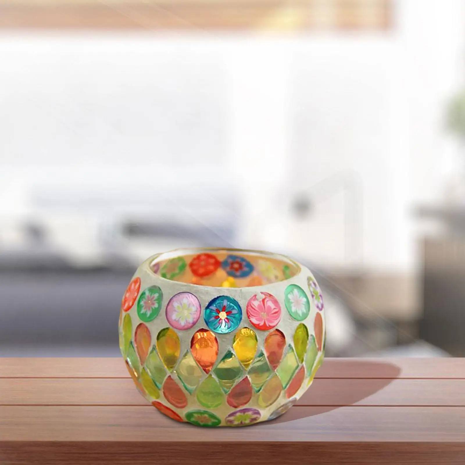 Candlestick Multicolor Collectible Votive Candle Stand
