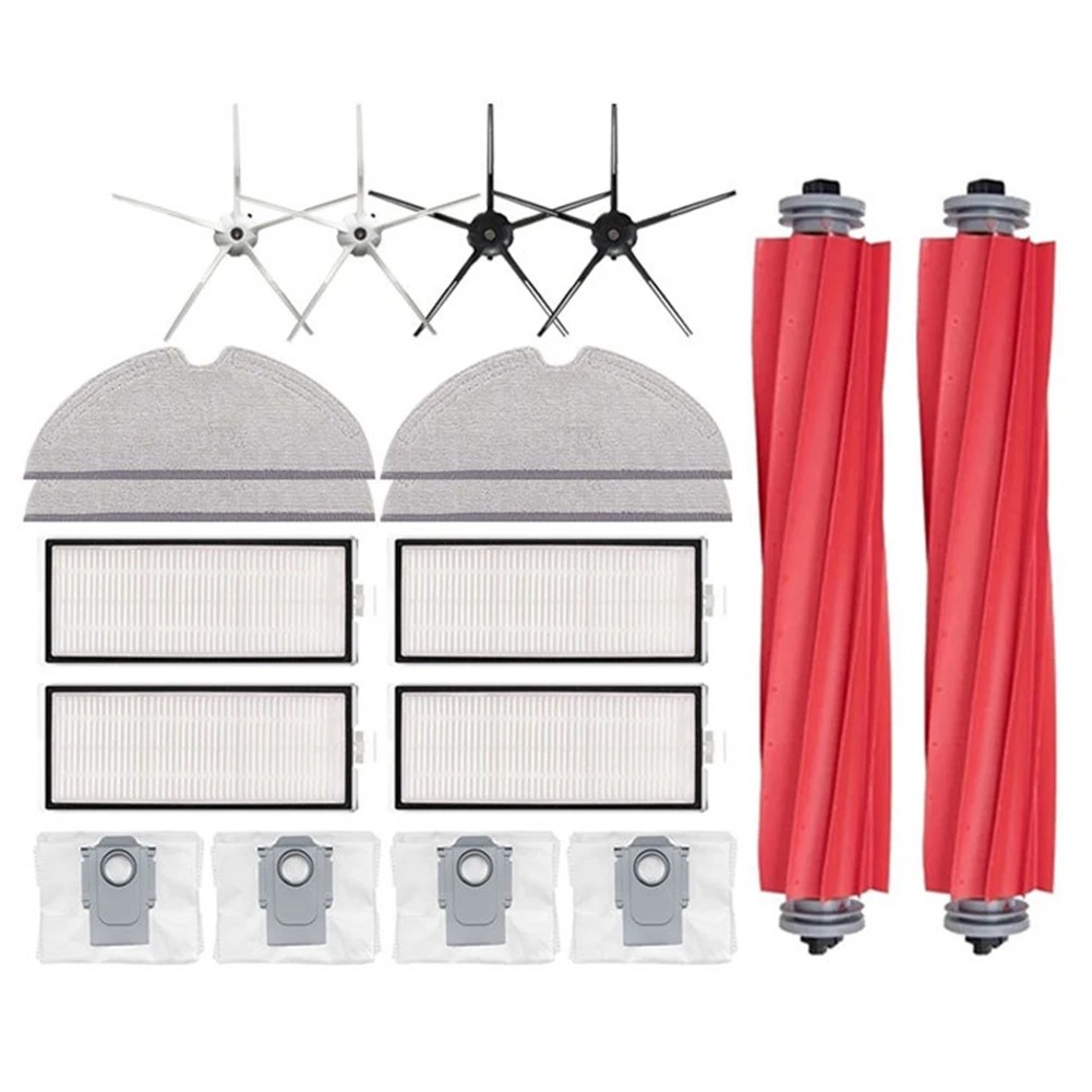 

Hepa Filter for Max, Max+, Plus,T8 Robot Vacuum Cleaner Parts Main Side Brush Mop Cloth Dust Bag