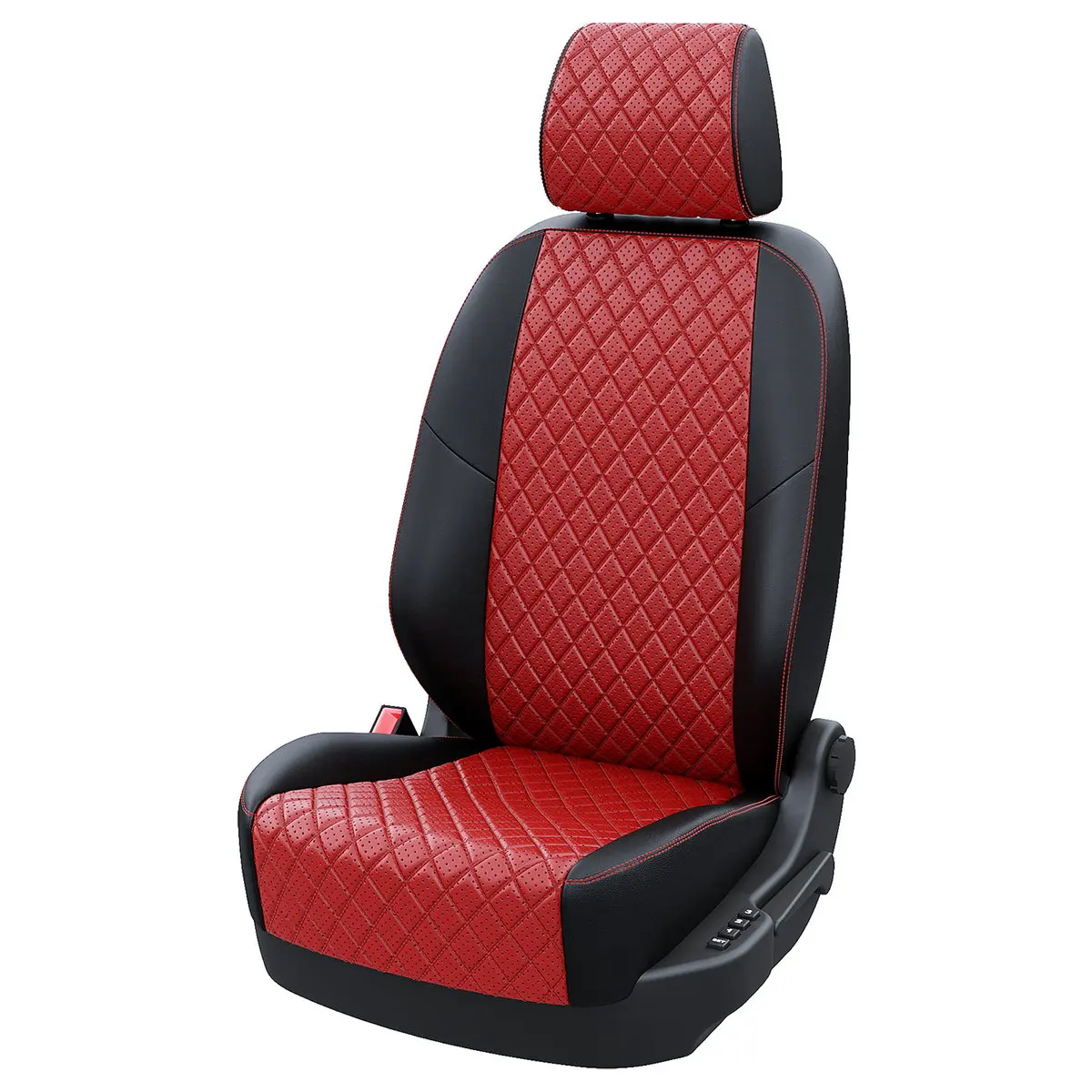 Чехлы на сиденья Киа Спортейдж 1993-2006 Экокожа с ромбом