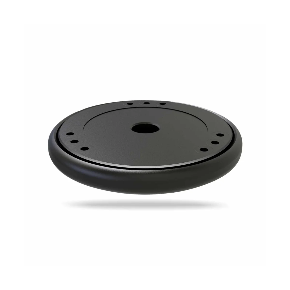 

Holder Stand Flat Base Smart Speaker Desktop Sound Isolation Platform Anti Vibration for for Soundx, Black