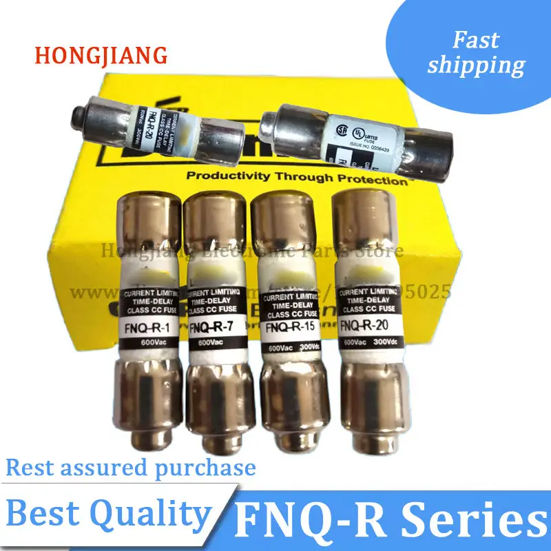 Предохранители металлические FNQ-R 0.5A~30A 600V 10*38MM