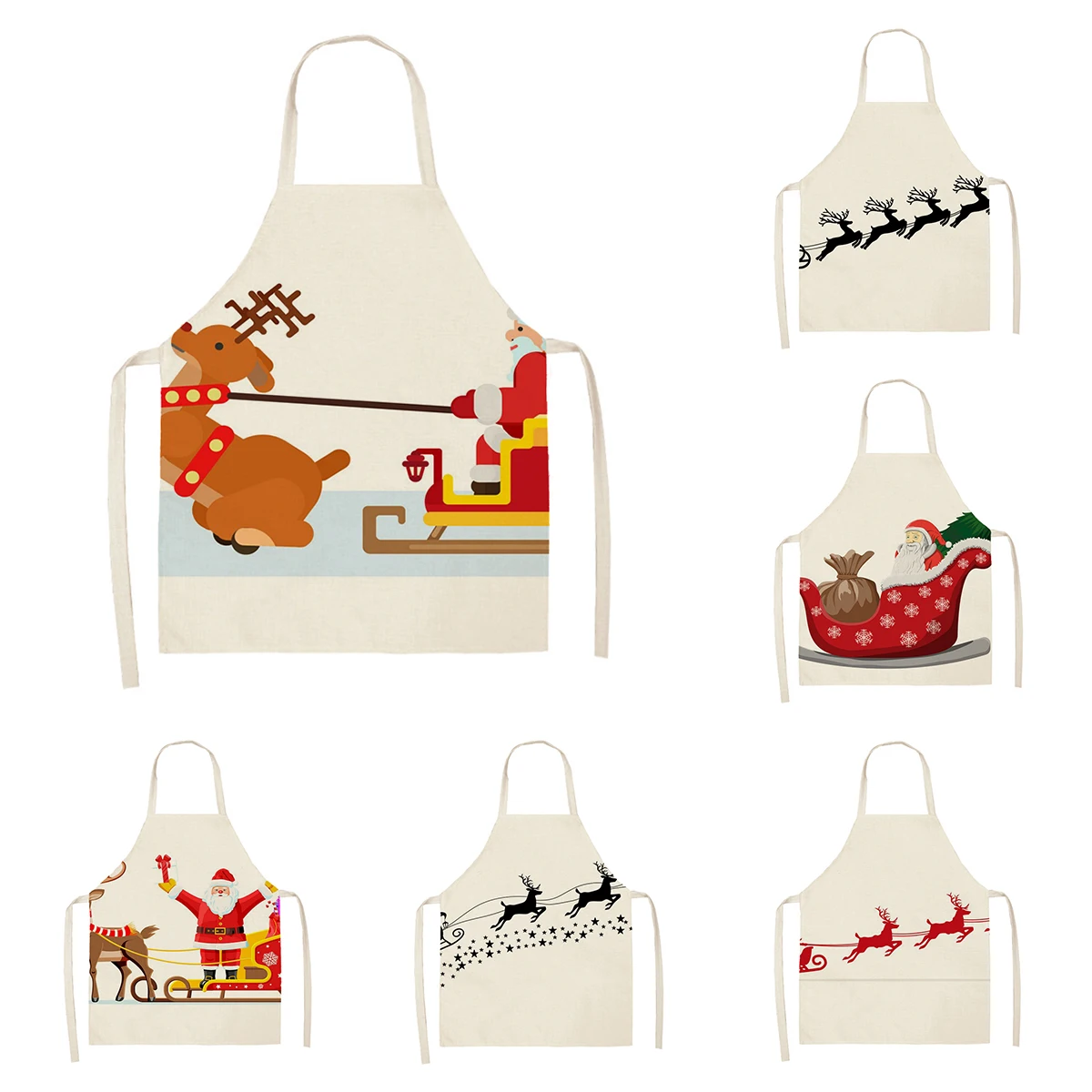 Кухонный Фартук для женщин льняной водонепроницаемый фартук мужчин и детей