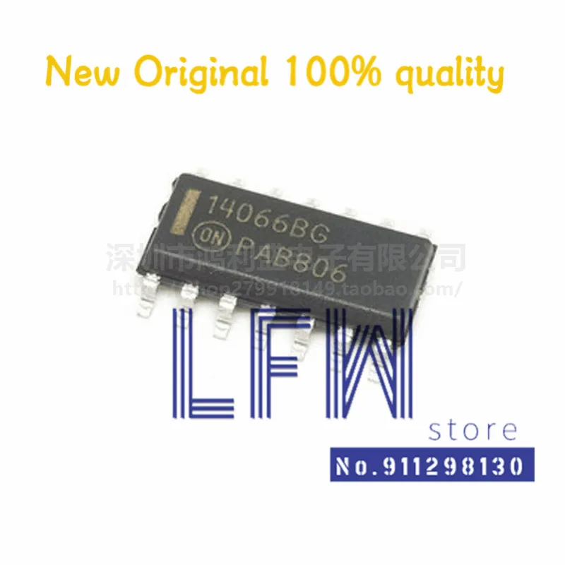 Набор схем MC14066BDR2G MC14066BG MC14066 14066BG SOP14, 10 шт./лот, новая и оригинальная модель 100%