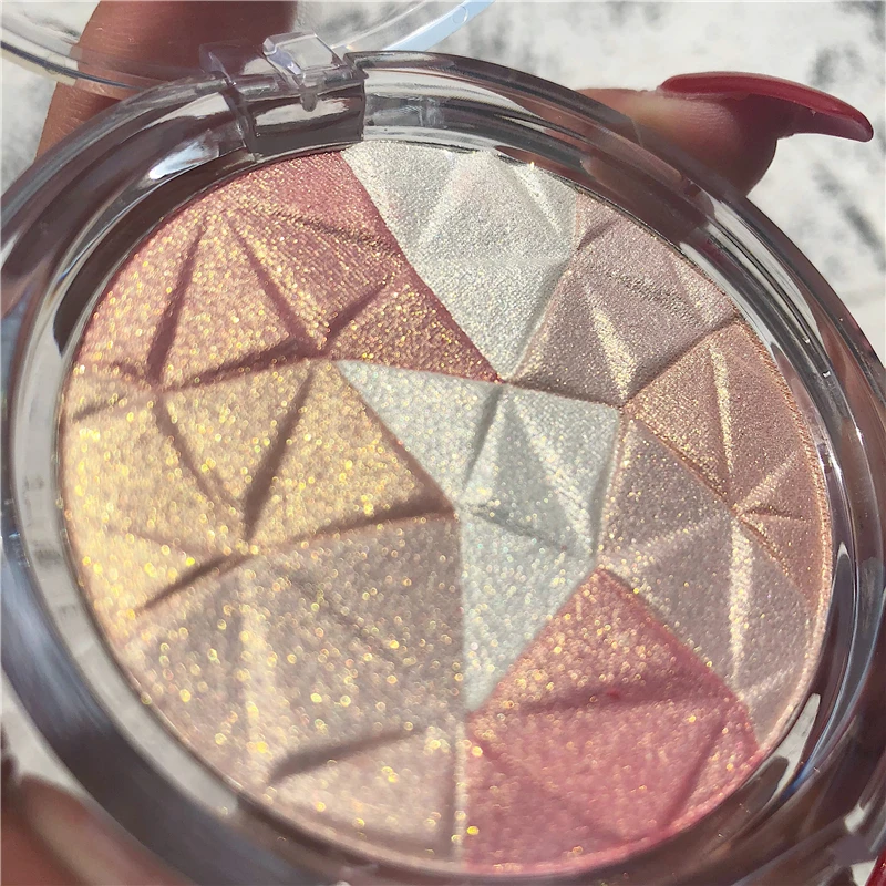 

Makeup Highlighter Palette Bronzer Highlight Shimmer Ultra-concentrated illuminator Face Body Glitter Brighten Skin