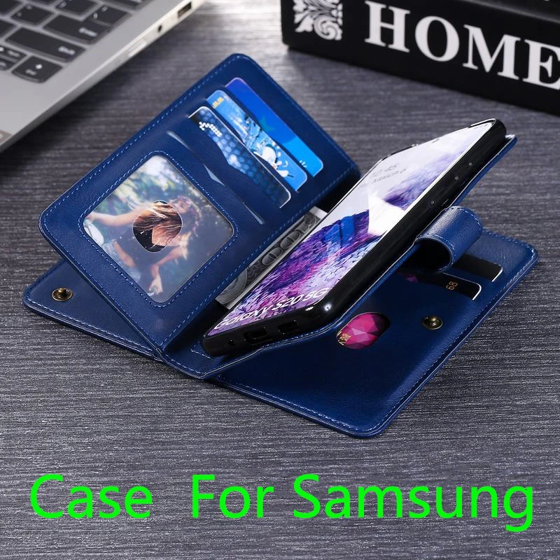 

For Samsung S22 S21 Ultra Plus A13 A12 A51 A71 Flip Leather Phone Cover For Galaxy A22 A32 A42 A52 A72 A82 Z Fold 3 Wallet Case