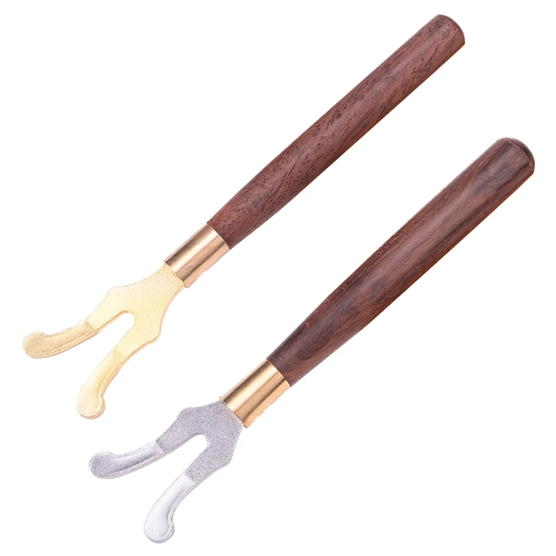 Крышка чайника зажим деревянная ручка вилка для чугунного японского кунг-фу