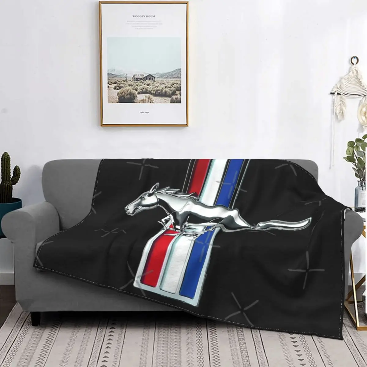 

Классическая Детская Манта Mustang, оригинальная винтажная