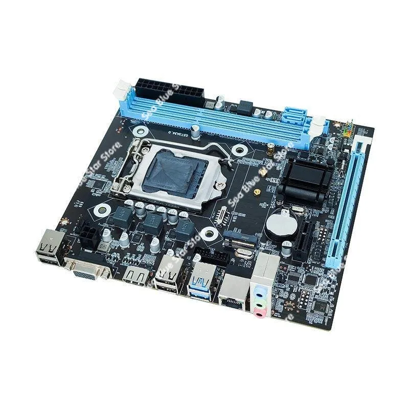 Фото Новая материнская плата H81G с поддержкой памяти DDR3, разъемом LGA 1150, совместимая с процессорами I3, I5, I7 четвертого поколения. №2
