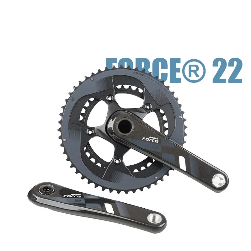 SRAM Force 2X11 22 скорости FC шоссейный велосипед велосипедный кривошипный комплект 50X34T