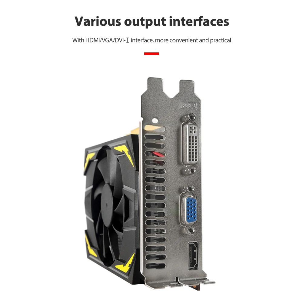 Графическая карта GTX 650 2 0 бит Гб GDDR5 VGA PCI-E 128 X16 DVI-I HD видеокарты для NVIDIA GeForce GTX650 2G |