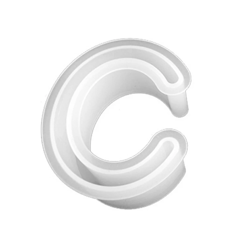 

Формы для браслета из смолы, силиконовые зеркальные формы с шрифтом, открытые формы для браслета, для изготовления ювелирных изделий своими...