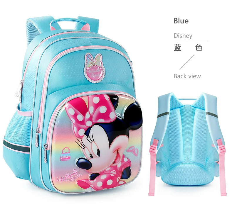 Schoolbag for primary school students, girls, grades 1-3-4 girls, children's 3D lightening Backpack   school bags for girls