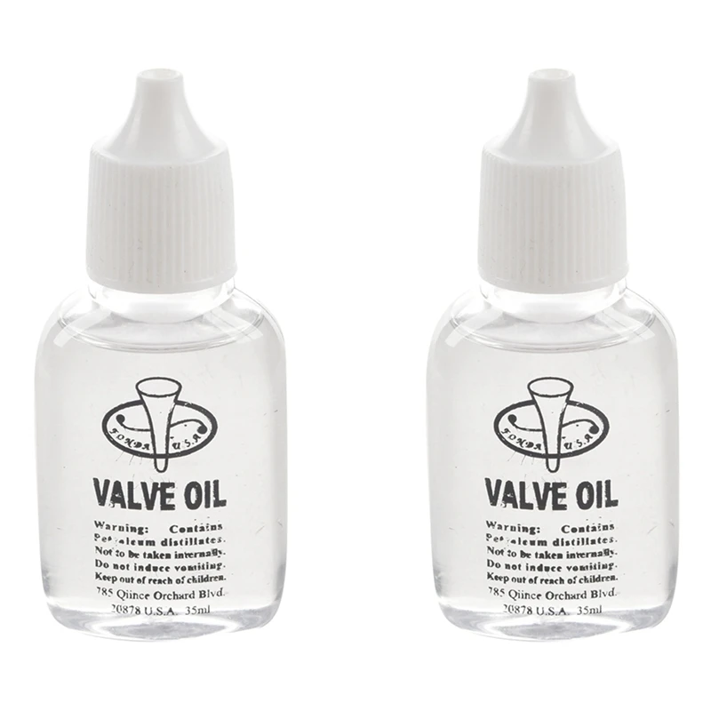 

2X 30Ml Bras S Instruments Saxophone Valve Oil Flute Trumpet Trombone French Horn Special Lubricating Oil