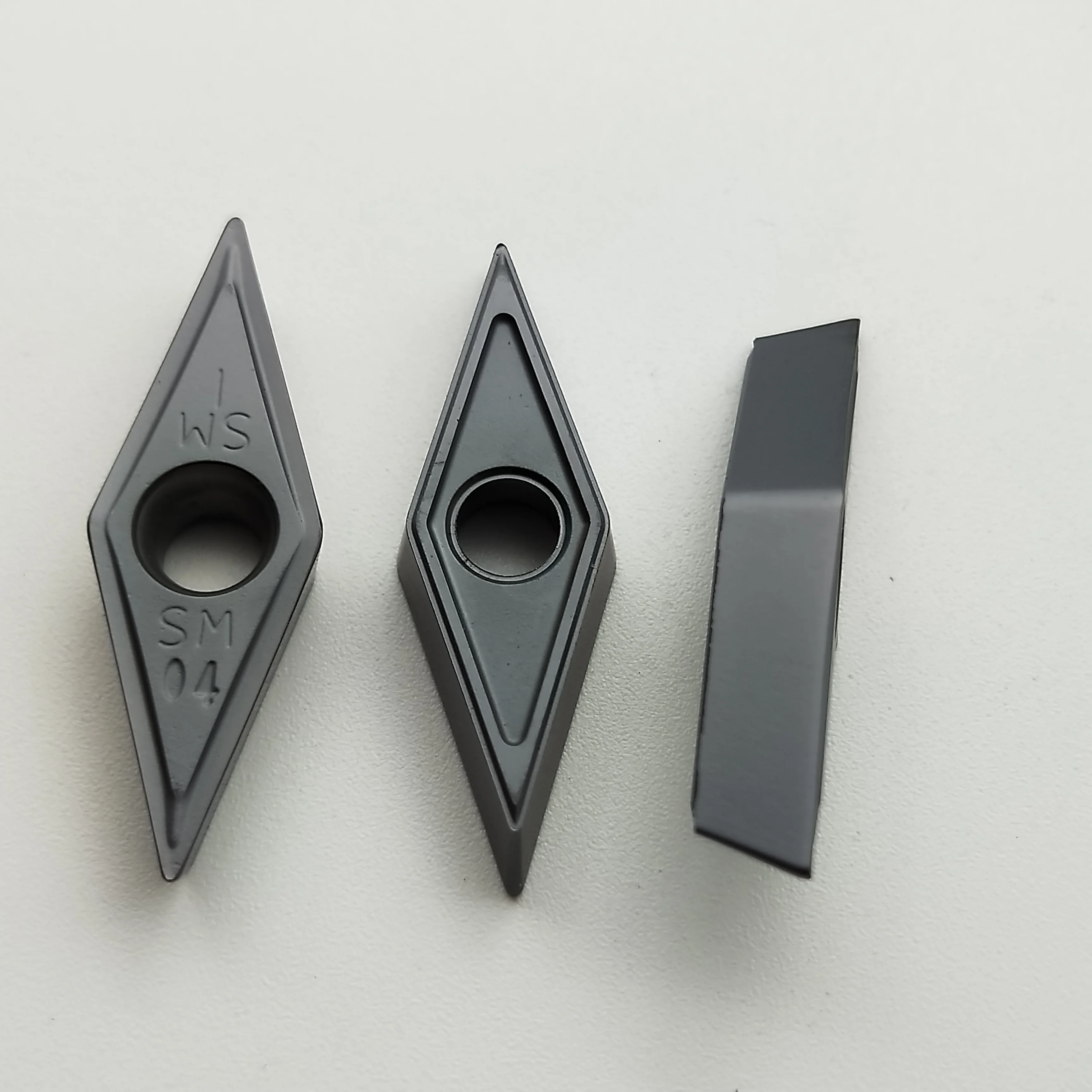 

VCMT160404-SM IC907 CNC лезвие из цементированного карбида 10 шт.