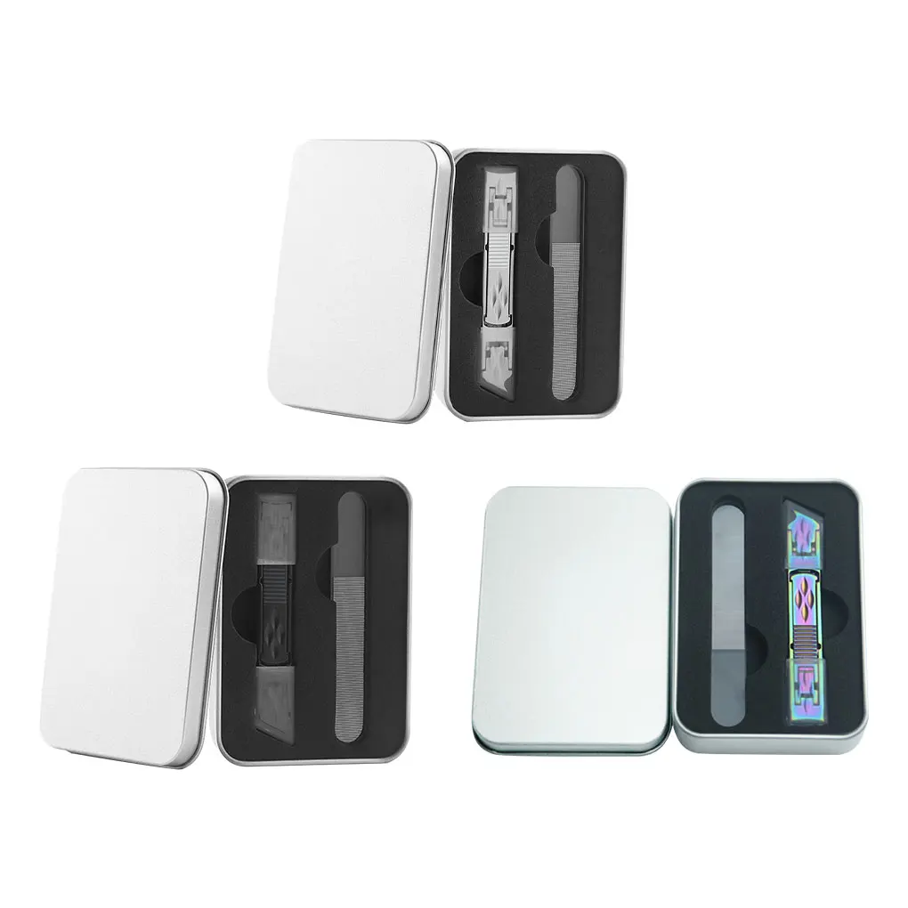 

2pcs Foldable Double-ended Nail Clippers AntiSplash Upgrade Nails File Fingernail Trimmer Scissor Manicure Pedicure Tool