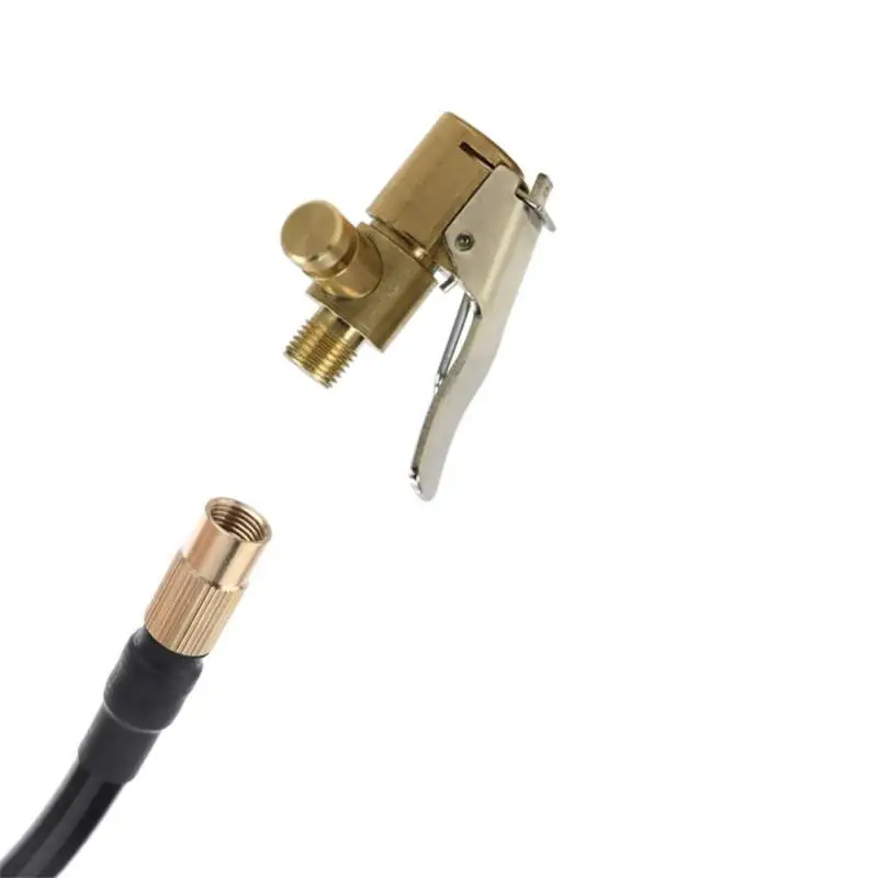 

Portable Air Pump Connector for Car Tires Brass Suction Cup Air Pump Valve Connector Clip-on Adapter Tire Repair Tools