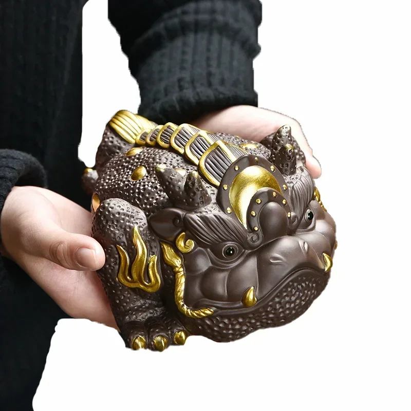 Керамическая золотая Статуэтка на удачу статуэтка традиционная Художественная