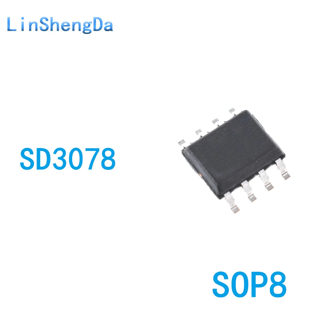 10 шт. SD3078 SMD SOP8 чип часов в режиме реального времени IC высокоточная компенсация температуры встроенный кварцевый генератор