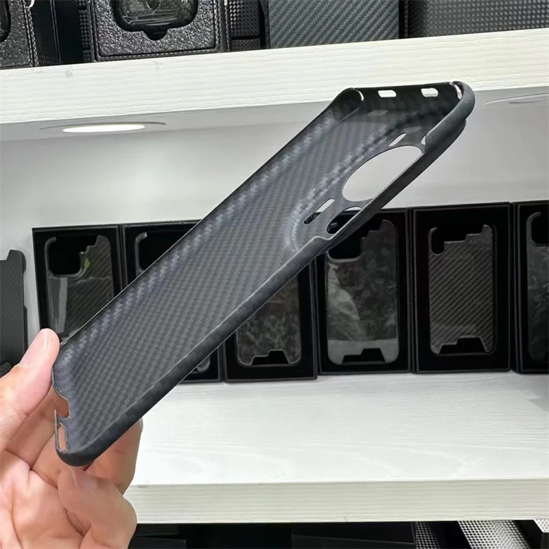 For Huawei P60Art Carbon Fiber Fiber Case Aramid Fiber Cover for Huawei P60Art  Aramid fiber  Ultra-Thin Phone Case