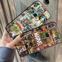 us marvel anime phone case for huawei p20 p30 p40 lite pro plus p20 lite 2019 p smart 2020 2019 z 5g coque smartphone shell tpu