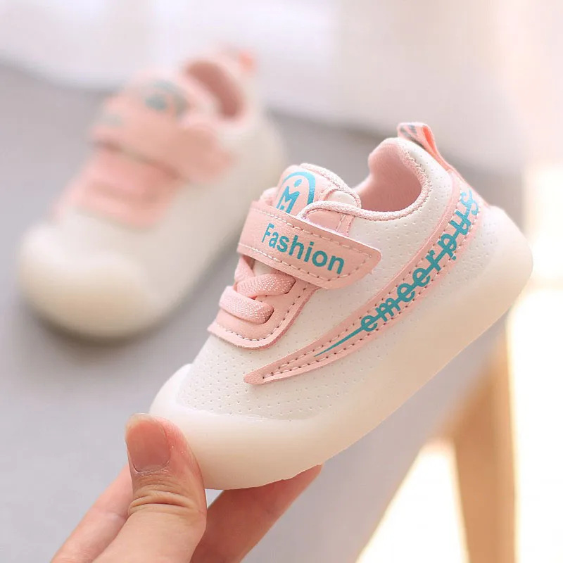 

2023 Spring Autumn Baby Shoes Boys And Girls Pu Leather Shoes Rubber Soles Durable Casual Toddler Shoes Suitable For 0-2Years