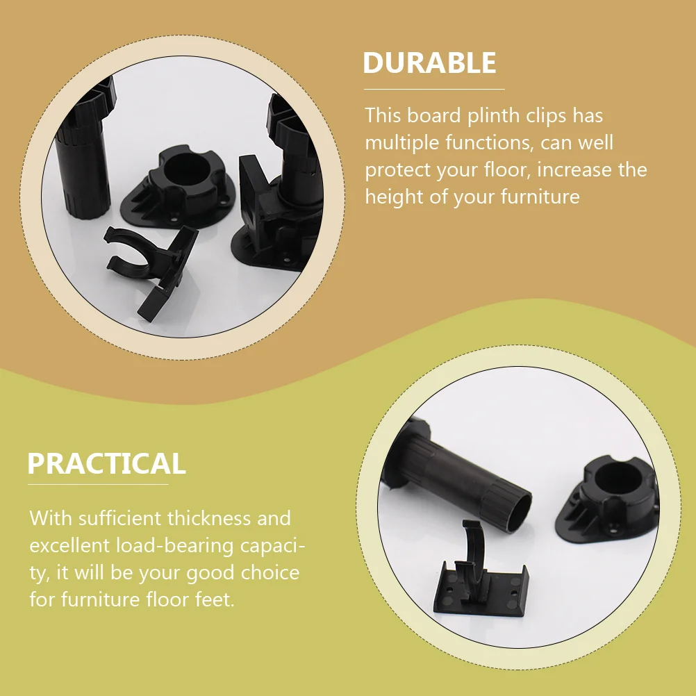 24 шт. автоматическая регулировка пряжка для ног шкафы выравниватель зажим