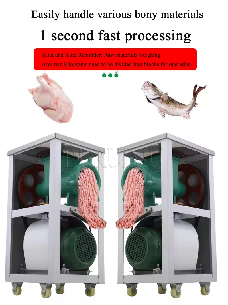 Электрическая мясорубка коммерческая измельчитель для перца скелета курицы