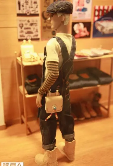 2012 TTF Paul Leung Giveme5ive 1/6 большая подъемность Гордона зимние ботинки в этническом