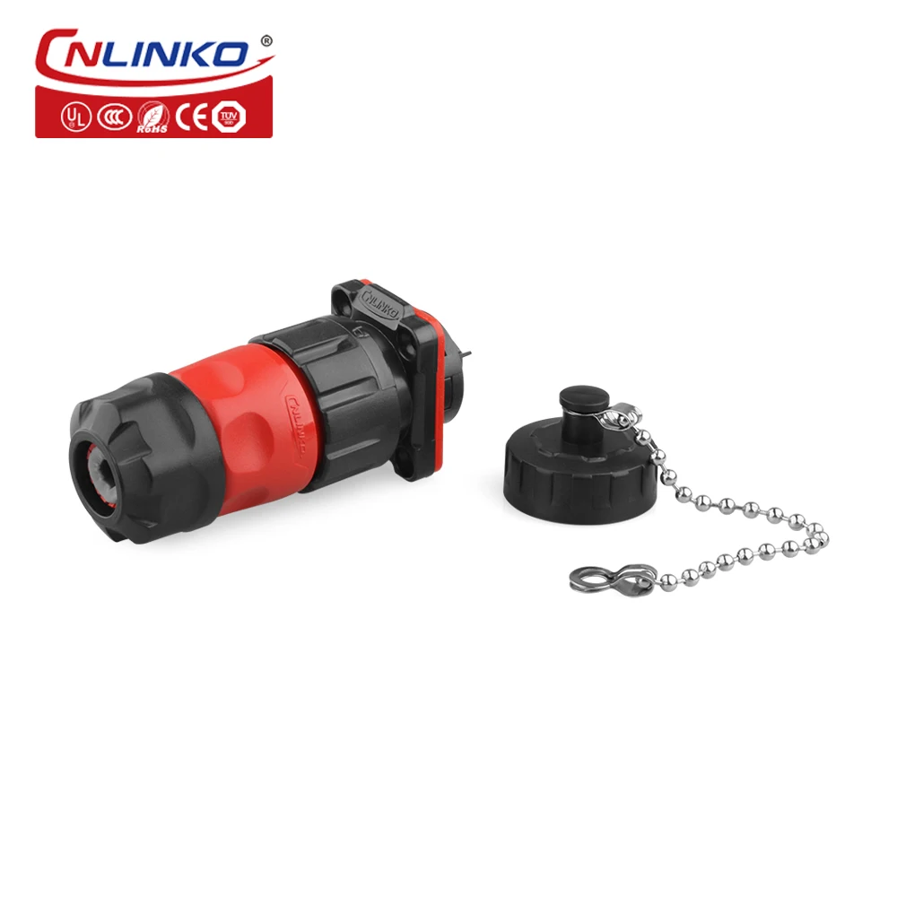 CNLINKO IP67 M20 2/3/4/5/7/9/12 Pin водонепроницаемый разъем для мужской и женской