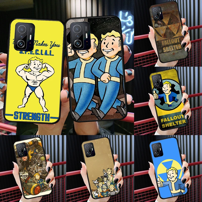 

Fallout Shelter Game Fundas For POCO F3 X3 GT M3 M4 X3 Pro X4 Pro Cover Case For Xiaomi Mi 11 Lite 12 11T Pro