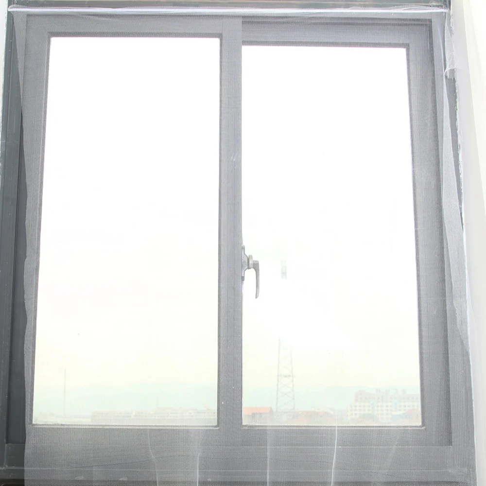 

New Indoor Insect Fly Screen Curtain Mesh Bug Mosquito Netting Door Window Anti Mosquito Net DIY Repair Patch Stickers