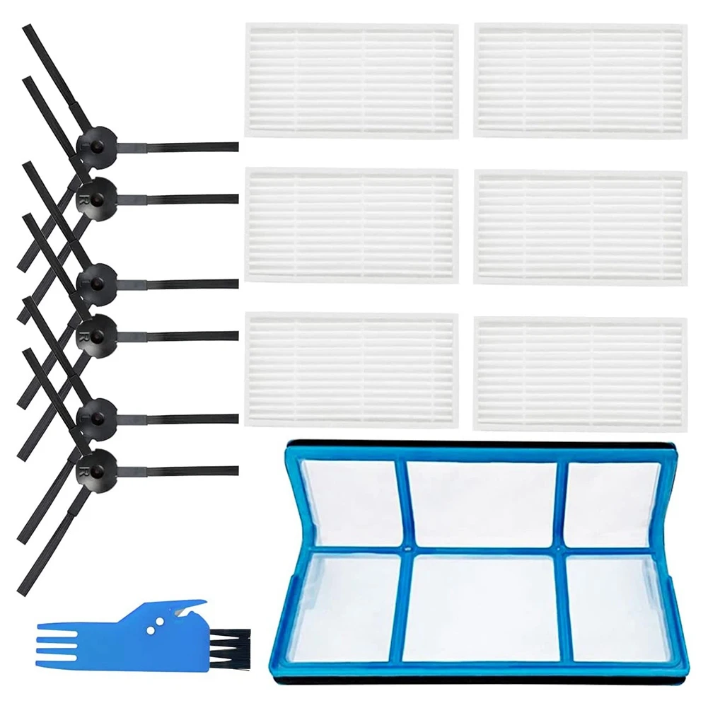 

Side Brushes Hepa Filter Compatible for V3 V3S V5 V5S Robot Vacuum Cleaner Accessories