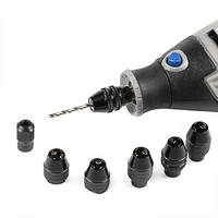 m8m7 mini drill chuck accessory for dremel rotary tool and mini grinder drill chuck 0 5 3 2mm faster bit swaps dremel accessoy