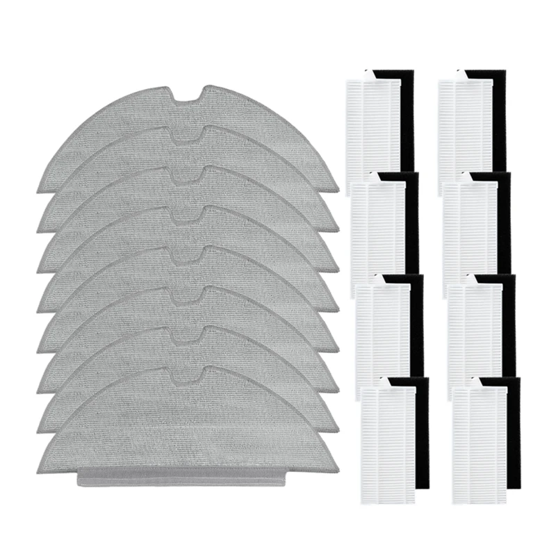 

For Eufy Robovac L35 Hybrid / L35 Hybrid Vacuum Cleaner Hepa Filter Mop Cloths Pad Floor Cleaning