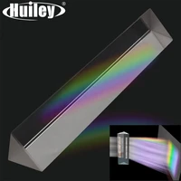 optical glass prism for photography refracted light teaching triangular prism 18cm15cm10cm5cm physics science experiment tool